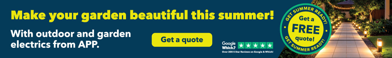 Outdoor and garden electrics promotional offer for summer 2026