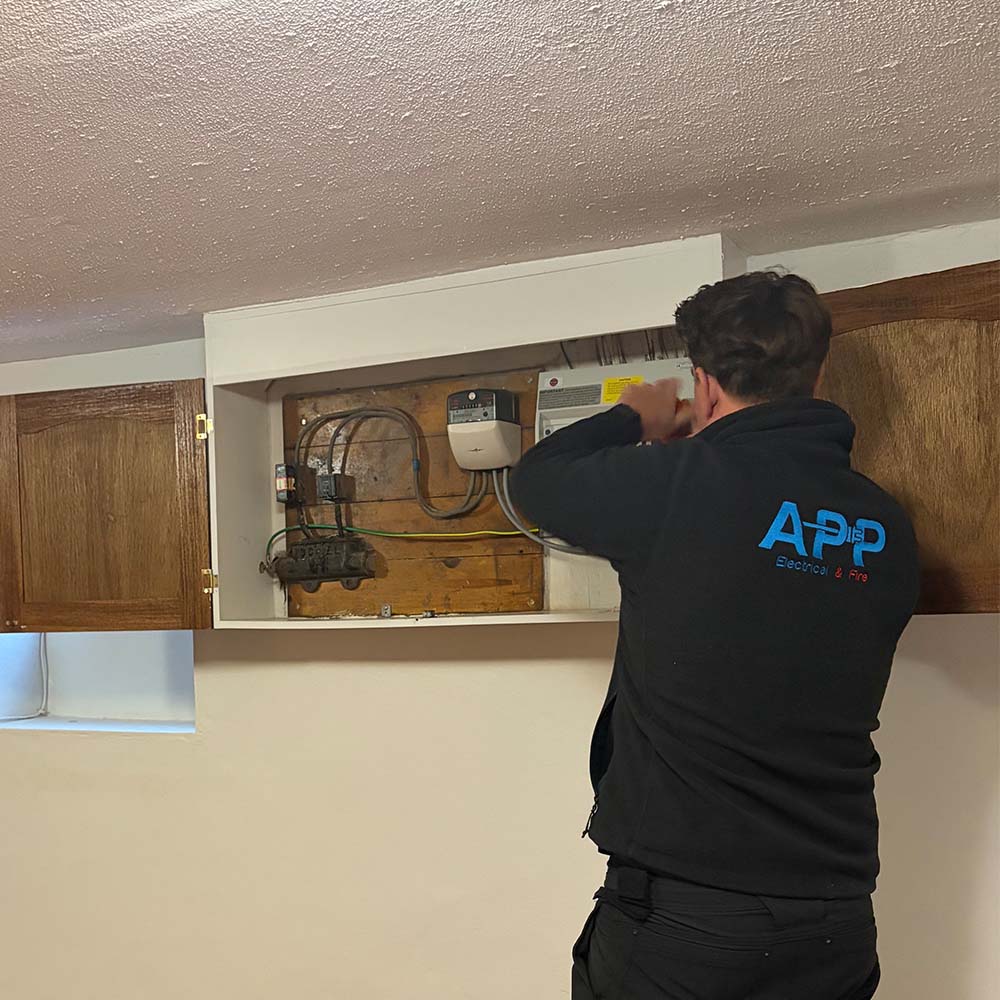 New consumer unit installed by app electrical team member for south wales homeowner.